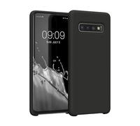 kwmobile Cover per Samsung Galaxy S10 Custodia - Back Case per Smartphone in Silicone TPU - Protezione Gommata - grigio scuro