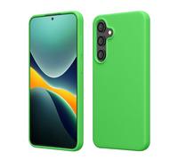 kwmobile Cover per Samsung Galaxy S23 FE Custodia - Back Case per Smartphone in Silicone TPU - Protezione Gommata - verde lime