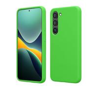 kwmobile Cover per Samsung Galaxy S23 Plus Custodia - Back Case per Smartphone in Silicone TPU - Protezione Gommata - verde lime