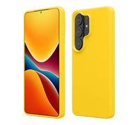 kwmobile Cover per Samsung Galaxy S26 Ultra Custodia - Back Case per Smartphone in Silicone TPU - Protezione Gommata - giallo radiante