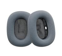 kwmobile Cuscinetti Cover per Apple AirPods Max/AirPods Max 2 - Ricambi per Cuffie Over Ear - Comodi Padiglioni di Ricambio con Magneti - blu