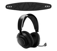 kwmobile - Cuscinetti di ricambio compatibili con SteelSeries Arctis NOVA PRO/7P/7X, archetto in nylon, ricambio per cuffie con imbottitura, colore nero