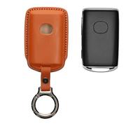 kwmobile Custodia Chiavi Vera Pelle Compatibile con Mazda 3-Pulsanti CX30 CX50 CX60 CX90 MX-30 Custodia - Car Key Case con Anello Portachiavi - Accessori Auto - marrone