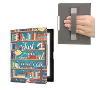 kwmobile Custodia Cinturino Mano Compatibile con KoboAura Edition 1 Cover - eBook Reader Case - Cover eReader Simil Pelle Ancora un Capitolo