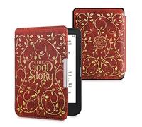 kwmobile Custodia Cinturino Mano Compatibile con KoboClara HD Cover - eBook Reader Case - Cover eReader Simil Pelle C'era una volta