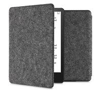 kwmobile Custodia Compatibile con Amazon Kindle Paperwhite 11. Generation 2021 - Cover a Libro per eReader - Protezione Flip Case in Feltro