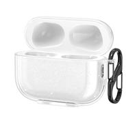 kwmobile Custodia Compatibile con Apple Airpods PRO 2 Cover - Protezione Astuccio Cuffie Wireless - Cover Resistente in Silicone TPU - Trasparente