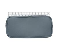 Kwmobile Custodia Compatibile con Apple Magic Keyboard - Porta Tastiera PC Portatile - Copri Computer Wireless Grigio Blu
