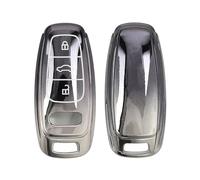kwmobile Custodia Compatibile con Audi A6 A7 A8 Q7 Q8 con 3 tasti Keyless - Cover Chiavi Auto Protezione Copri Telecomando - Copertina Chiave - Copertura Gommata Silicone TPU