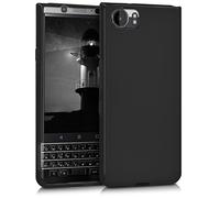 kwmobile Custodia Compatibile con Blackberry KEYone (Key1) Cover - Back Case per Smartphone in Silicone TPU - Protezione Gommata - nero matt