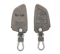 kwmobile Custodia Compatibile con BMW con 3 tasti Smart Key - Cover Chiavi Auto Protezione Copri Telecomando - Copertina Copri Chiave Don't touch my Key