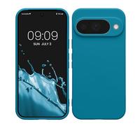 kwmobile Custodia Compatibile con Google Pixel 10 Cover - Back Case per Smartphone in Silicone TPU - Protezione Gommata - blu indaco