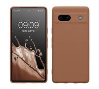 kwmobile Custodia Compatibile con Google Pixel 7a Cover - Back Case per Smartphone in Silicone TPU - Protezione Gommata - Moca