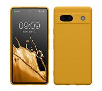 kwmobile Custodia Compatibile con Google Pixel 7a Cover - Back Case per Smartphone in Silicone TPU - Protezione Gommata - mango