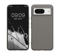 kwmobile Custodia Compatibile con Google Pixel 8 Cover - Back Case per Smartphone in Silicone TPU - Protezione Gommata - stone dust
