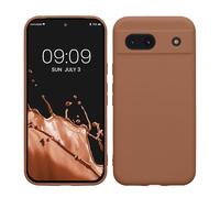 kwmobile Custodia Compatibile con Google Pixel 8a Cover - Back Case per Smartphone in Silicone TPU - Protezione Gommata - Moca