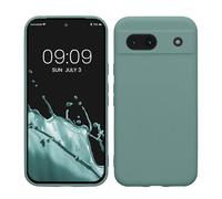 kwmobile Custodia Compatibile con Google Pixel 8a Cover - Back Case per Smartphone in Silicone TPU - Protezione Gommata - artic night