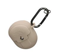 kwmobile Custodia Compatibile con Google Pixel Buds Pro -Custodia Cuffie Bluetooth - Protezione Auricolari Resistente in Silicone - beige