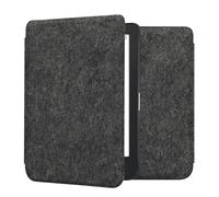 kwmobile Custodia compatibile con Kobo Clara 2E - Cover a libro per eReader - Protezione Flip Case in feltro