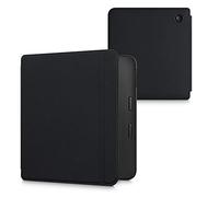 kwmobile Custodia Compatibile con Kobo Libra 2 - Cover Neoprene Sportellino Chiusura Magnetica - eReader Flip Case Nero