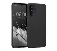 kwmobile Custodia Compatibile con Motorola Moto G52 / Moto G82 5G Cover - Back Case per Smartphone in Silicone TPU - Protezione Gommata - nero matt