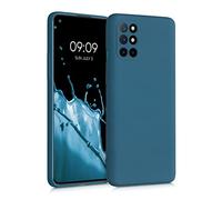 kwmobile Custodia Compatibile con OnePlus 8T Cover - Back Case per Smartphone in Silicone TPU - Protezione Gommata - petrolio matt