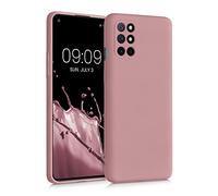 kwmobile Custodia Compatibile con OnePlus 8T Cover - Back Case per Smartphone in Silicone TPU - Protezione Gommata - rosa invernale