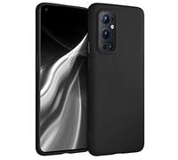 kwmobile Custodia Compatibile con OnePlus 9 Pro Cover - Back Case per Smartphone in Silicone TPU - Protezione Gommata - nero matt