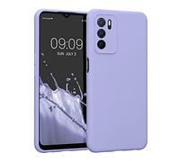 kwmobile Custodia Compatibile con Oppo A16 / A16s / A54s Cover - Back Case per Smartphone in Silicone TPU - Protezione Gommata - lavanda pastello
