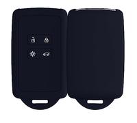 kwmobile Custodia Compatibile con Renault con 4 tasti Smart Key (solo Keyless Go) - Cover Chiavi Auto Protezione Copri Telecomando - Copri Chiave Copertura deep ocean