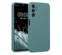 kwmobile Custodia Compatibile con Samsung Galaxy A14 5G Cover - Back Case per Smartphone in Silicone TPU - Protezione Gommata - artic night