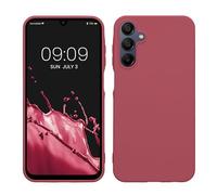 kwmobile Custodia Compatibile con Samsung Galaxy A15 5G Cover - Back Case per Smartphone in Silicone TPU - Protezione Gommata - rosa scuro