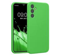 kwmobile Custodia Compatibile con Samsung Galaxy A34 5G Cover - Back Case per Smartphone in Silicone TPU - Protezione Gommata - verde lime