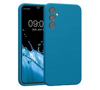kwmobile Custodia Compatibile con Samsung Galaxy A34 5G Cover - Back Case per Smartphone in Silicone TPU - Protezione Gommata - Blu Indaco