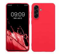 kwmobile Custodia Compatibile con Samsung Galaxy A56 5G Cover - Back Case per Smartphone in Silicone TPU - Protezione Gommata - rosa shocking