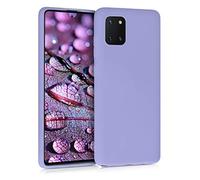kwmobile Custodia Compatibile con Samsung Galaxy Note 10 Lite Cover - Back Case per Smartphone in Silicone TPU - Protezione Gommata - lavanda pastello