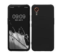 kwmobile Custodia Compatibile con Samsung Galaxy Xcover7 Cover - Back Case per Smartphone in Silicone TPU - Protezione Gommata - nero