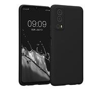 kwmobile Custodia Compatibile con Vivo Y72 5G / Y52 5G Cover - Back Case per Smartphone in Silicone TPU - Protezione Gommata - nero