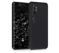 kwmobile Custodia Compatibile con Xiaomi Mi Note 10 / Note 10 Pro Cover - Back Case per Smartphone in Silicone TPU - Protezione Gommata - nero matt