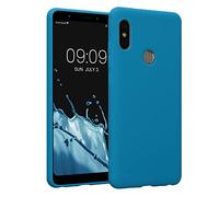 kwmobile Custodia Compatibile con Xiaomi Redmi Note 5 (Global Version) / Note 5 Pro Cover - Back Case per Smartphone in Silicone TPU - Protezione Gommata - blu indaco