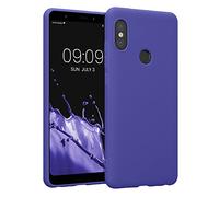 kwmobile Custodia Compatibile con Xiaomi Redmi Note 5 (Global Version) / Note 5 Pro Cover - Back Case per Smartphone in Silicone TPU - Protezione Gommata - blu viola