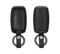 kwmobile Custodia Coprichiave Compatibile con Kia con 3 tasti Smartkey Cover - Copritelecomando Chiave Auto - Copri Chiavi Macchina Effetto Carbonio