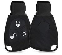 kwmobile Custodia Coprichiave Compatibile con Mercedes Benz con 2-3 tasti Cover - Copritelecomando Chiave Auto - Copri Chiavi Macchina Effetto Carbonio