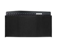 kwmobile Custodia Copritastiera Compatibile con Universal Keyboard (L) - Protezione Antipolvere Tastiera PC - Cover Protettiva Nero