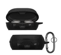 kwmobile Custodia Cuffie Compatibile con Jabra Elite 7 Pro/Elite 7 Active - Protezione Custodia Porta Auricolari - TPU Case Cuffie Wireless nero