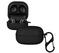 kwmobile Custodia Cuffie Compatibile con Samsung Galaxy Buds 2 Pro/Buds 2 / Buds Live - Protezione Custodia Porta Auricolari - TPU Case Cuffie Wireless nero