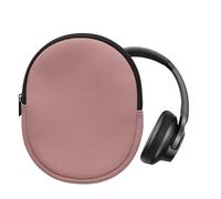 kwmobile Custodia Cuffie con Cerniera Compatibile con Anker Soundcore Q20i Cuffie - Case Cuffie Over Ear 20 x 16 cm - rosa scuro