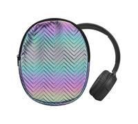 kwmobile Custodia Cuffie con Cerniera per JBL Tune 600 / 500BT / 510BT / 450 - Case Cuffie Over Ear - Protezione Viaggio e Trasporto - 23,5 x 20 cm - multicolore