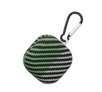 kwmobile Custodia Cuffie In Ear Compatibile con Samsung Galaxy Buds 2 Pro/Buds 2 / Buds Live Cover - Protezione Custodia Porta Auricolari - Case Cuffiette Wireless - nero/grigio/verde