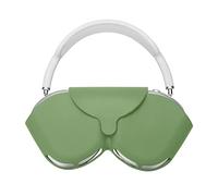 kwmobile Custodia Cuffie Over Ear Compatibile con Apple AirPods Max/AirPods Max 2 - Porta Cuffie Silicone - Cover Auricolari Over Ear verde caledon